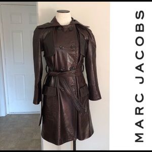 MAKE OFFER!! Marc Jacobs vintage leather coat!